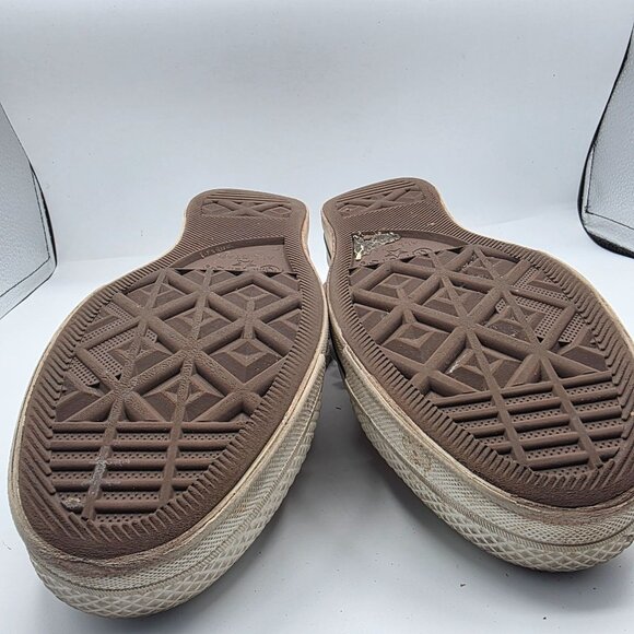 Converse All Star High Top Womens Size 7 Pink Lace Up Platform Sneakers Casual - Picture 11 of 13